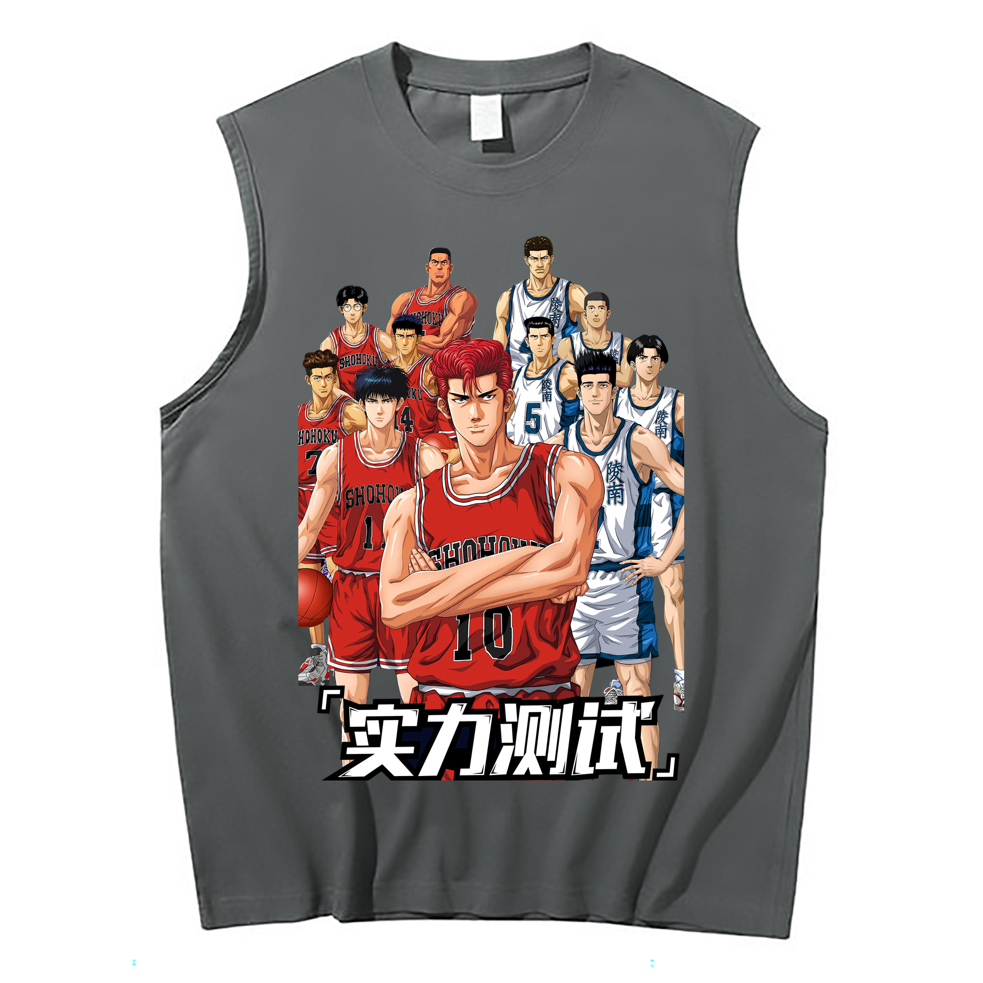 （画像用） SLAM DUNK／スラムダンク コットン100％タンクトップ（フロントプリント）
